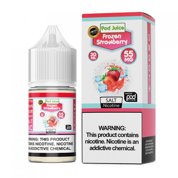 Pod Juice Frozen Strawberry TF 30ml Nic Salt Vape Juice