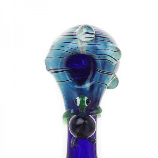 Sea Turtle Glass Hand Pipe