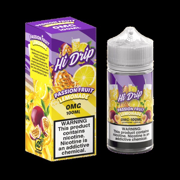 Hi-Drip Passionfruit Lemonade 100ml Vape Juice